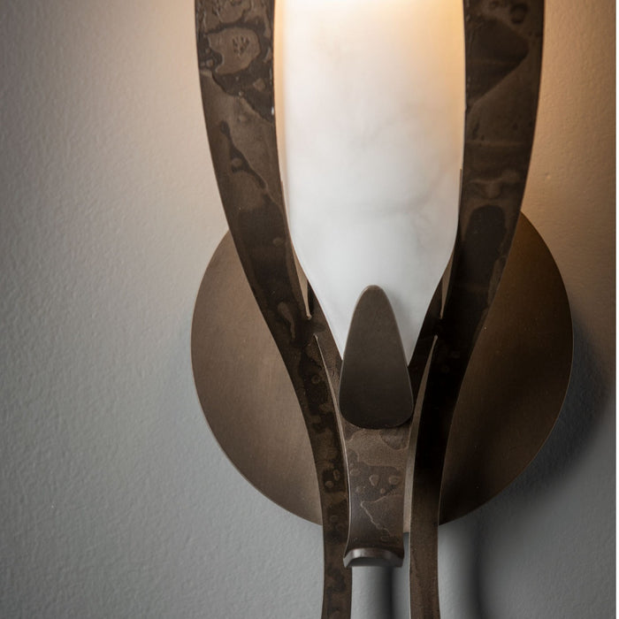 Hubbardton Forge - 201309-SKT-07-BB0823 - One Light Wall Sconce - Parasol - Dark Smoke