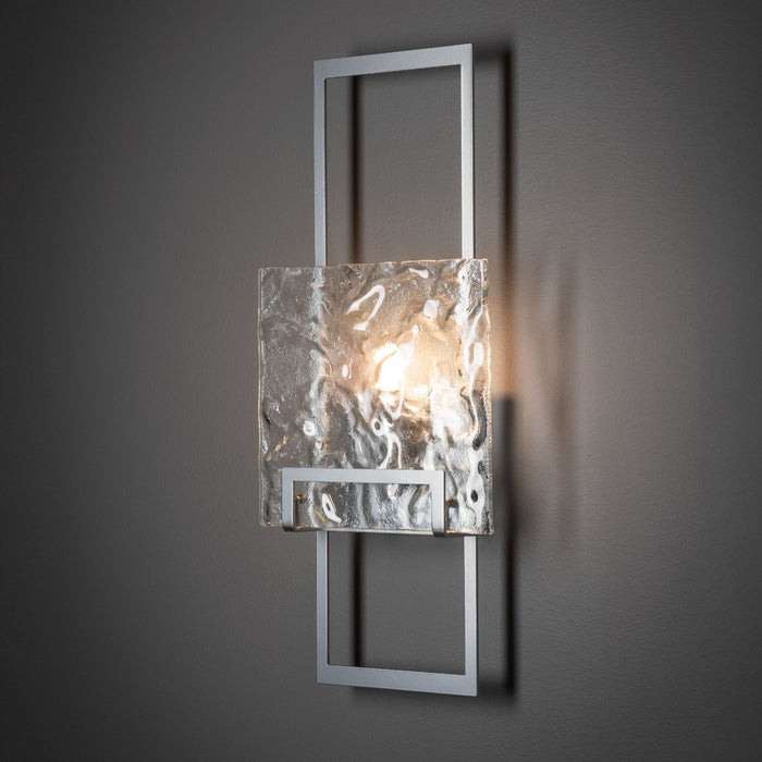 Hubbardton Forge - 201550-SKT-85-ZM0836 - One Light Wall Sconce - Geo - Sterling