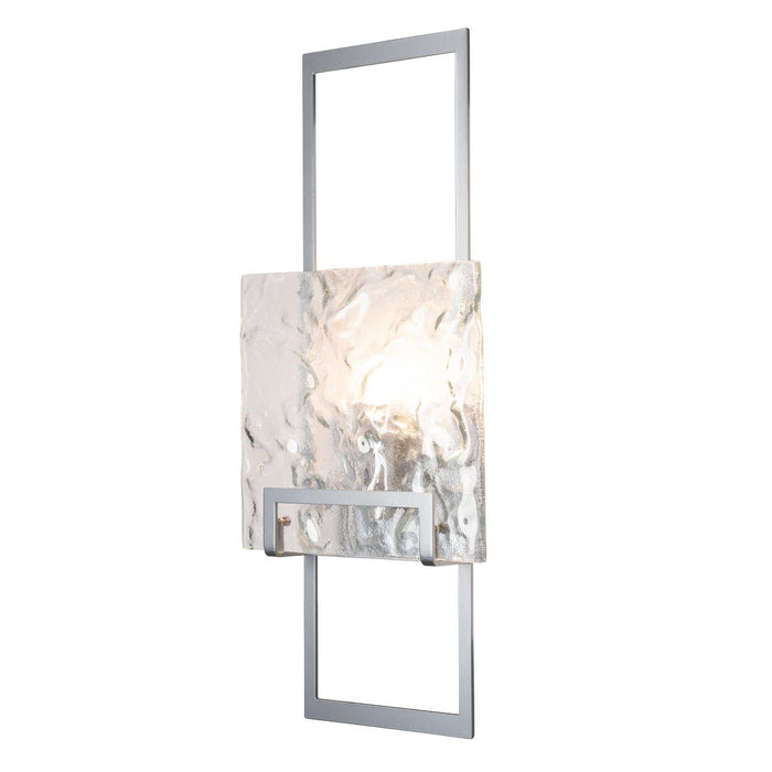 Hubbardton Forge - 201550-SKT-85-ZM0836 - One Light Wall Sconce - Geo - Sterling