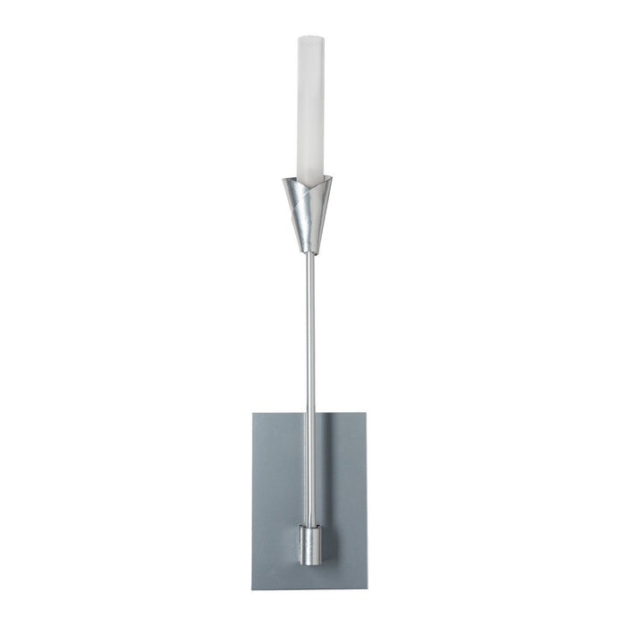 Hubbardton Forge - 201700-SKT-85-WC0821 - One Light Wall Sconce - Lilium - Sterling
