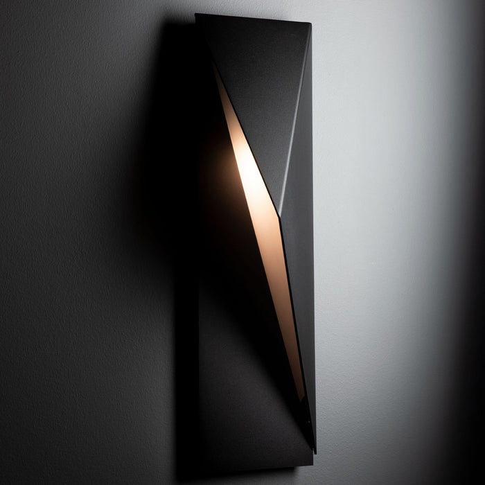 Hubbardton Forge - 302042-SKT-RGT-80 - One Light Outdoor Wall Sconce - Carbon - Coastal Black