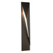 Hubbardton Forge - 302043-SKT-RGT-14 - One Light Outdoor Wall Sconce - Carbon - Coastal Oil Rubbed Bronze