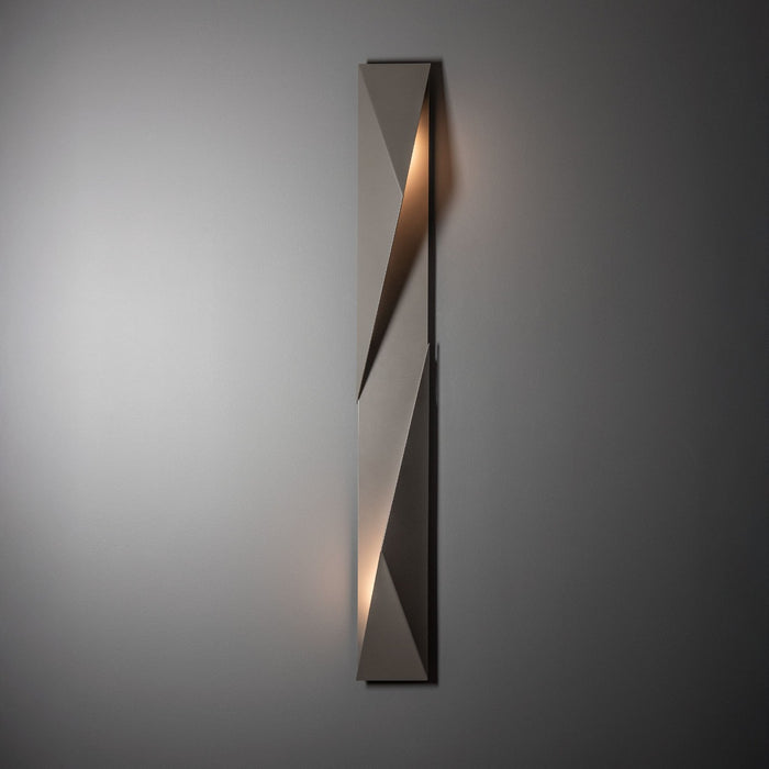 Hubbardton Forge - 302044-SKT-LFT-78 - Two Light Outdoor Wall Sconce - Carbon - Coastal Burnished Steel