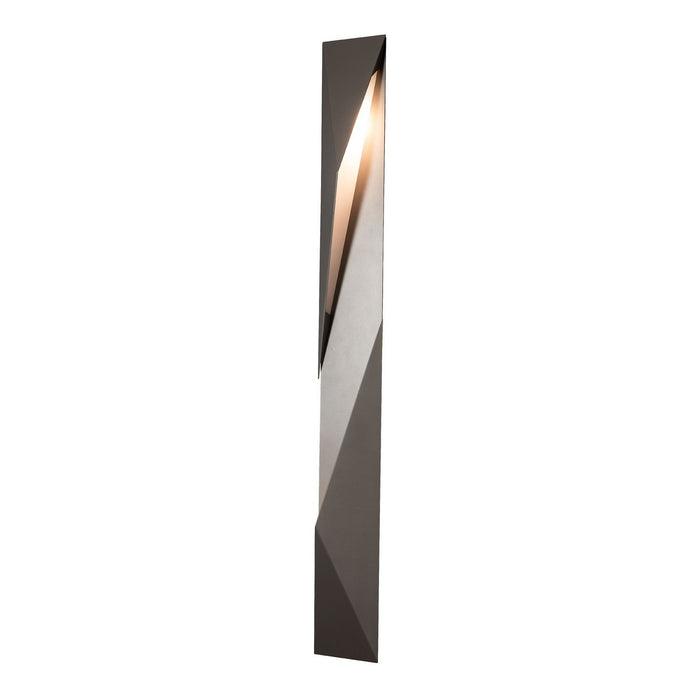 Hubbardton Forge - 302044-SKT-LFT-78 - Two Light Outdoor Wall Sconce - Carbon - Coastal Burnished Steel