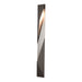 Hubbardton Forge - 302044-SKT-LFT-78 - Two Light Outdoor Wall Sconce - Carbon - Coastal Burnished Steel