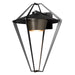 Hubbardton Forge - 302654-SKT-80-77 - One Light Outdoor Wall Sconce - Stellar - Coastal Black