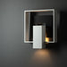 Hubbardton Forge - 302663-SKT-02-80-ZM0850 - One Light Outdoor Wall Sconce - Shadow Box - Coastal White