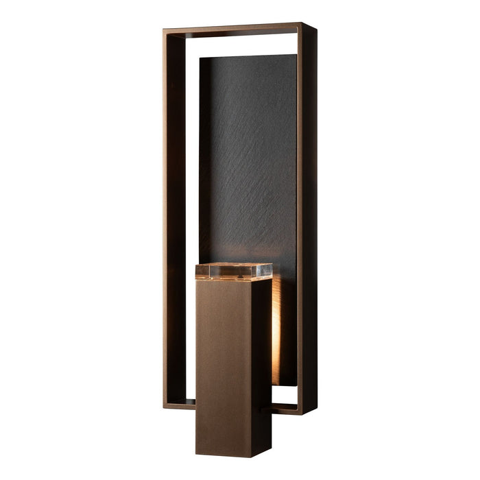 Hubbardton Forge - 302664-SKT-75-SL-ZM0850 - Two Light Outdoor Wall Sconce - Shadow Box - Coastal Bronze