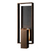 Hubbardton Forge - 302664-SKT-75-SL-ZM0850 - Two Light Outdoor Wall Sconce - Shadow Box - Coastal Bronze
