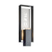 Hubbardton Forge - 302665-SKT-80-78-ZM0850 - One Light Outdoor Wall Sconce - Shadow Box - Coastal Black