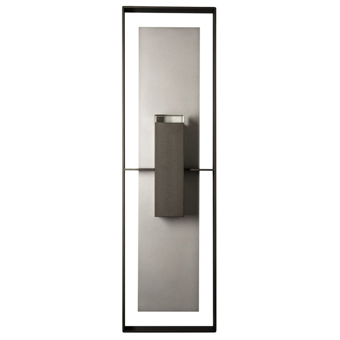 Hubbardton Forge - 302668-SKT-14-78-ZM0851 - Two Light Outdoor Wall Sconce - Shadow Box - Coastal Oil Rubbed Bronze