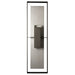 Hubbardton Forge - 302668-SKT-14-78-ZM0851 - Two Light Outdoor Wall Sconce - Shadow Box - Coastal Oil Rubbed Bronze