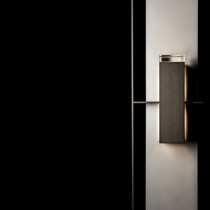 Hubbardton Forge - 302668-SKT-14-78-ZM0851 - Two Light Outdoor Wall Sconce - Shadow Box - Coastal Oil Rubbed Bronze