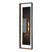 Hubbardton Forge - 302669-SKT-78-SL-ZM0851 - Two Light Outdoor Wall Sconce - Shadow Box - Coastal Burnished Steel