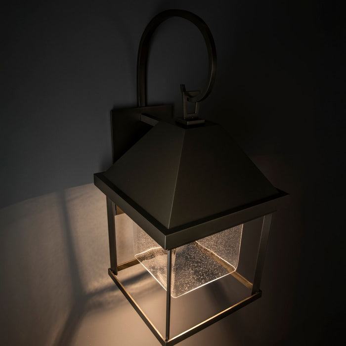 Hubbardton Forge - 305203-SKT-77-II0833 - One Light Outdoor Wall Sconce - Dorset - Coastal Dark Smoke