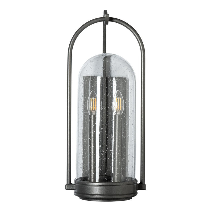 Hubbardton Forge - 305212-SKT-20-II0825 - Two Light Outdoor Wall Sconce - Davis - Coastal Natural Iron