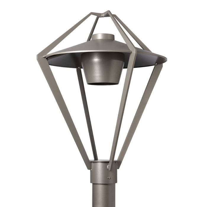 Hubbardton Forge - 342652-SKT-78-78 - One Light Post Mount - Stellar - Coastal Burnished Steel