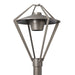Hubbardton Forge - 342652-SKT-78-78 - One Light Post Mount - Stellar - Coastal Burnished Steel