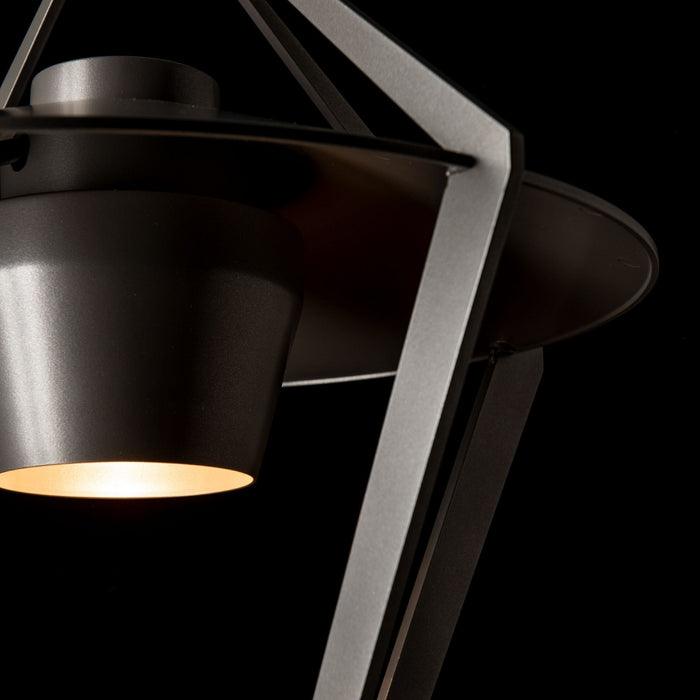 Hubbardton Forge - 342652-SKT-78-78 - One Light Post Mount - Stellar - Coastal Burnished Steel