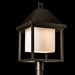 Hubbardton Forge - 345203-SKT-77-GG0833 - One Light Post Mount - Dorset - Coastal Dark Smoke