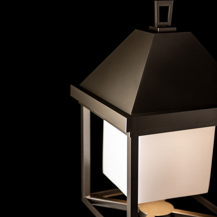 Hubbardton Forge - 345203-SKT-77-GG0833 - One Light Post Mount - Dorset - Coastal Dark Smoke