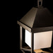 Hubbardton Forge - 345203-SKT-77-GG0833 - One Light Post Mount - Dorset - Coastal Dark Smoke