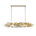 Hubbardton Forge - 401311-SKT-MULT-86 - Six Light Pendant - Brutus - Modern Brass