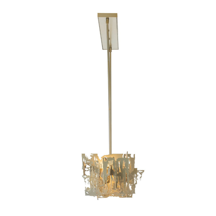 Hubbardton Forge - 401311-SKT-MULT-86 - Six Light Pendant - Brutus - Modern Brass