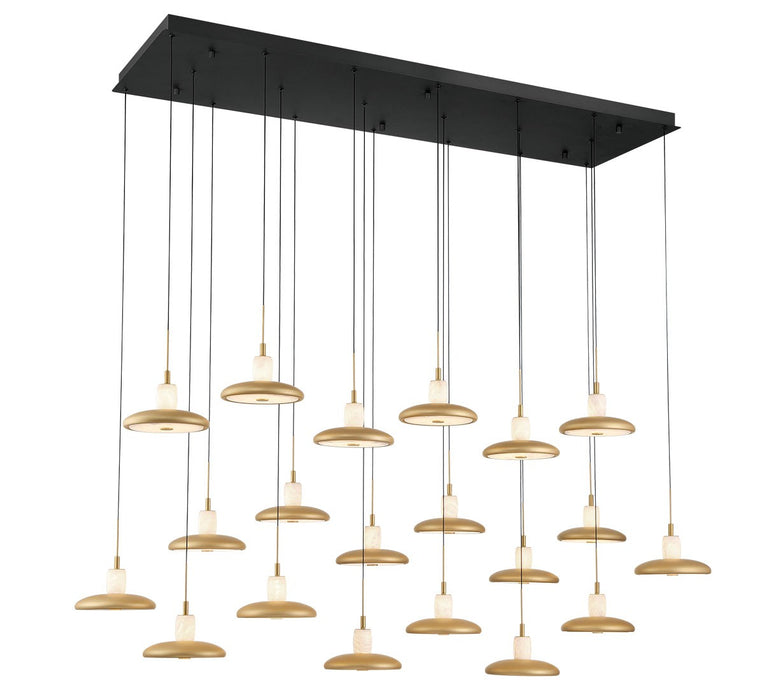 Lib & Co. - 12260-02 - LED Chandelier - Mantova - Matte Black
