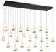 Lib & Co. - 12251-02 - LED Chandelier - Lucidata - Matte Black