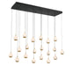 Lib & Co. - 12240-02 - LED Chandelier - Baveno - Matte Black