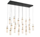 Lib & Co. - 12248-02 - LED Chandelier - Verona - Matte Black
