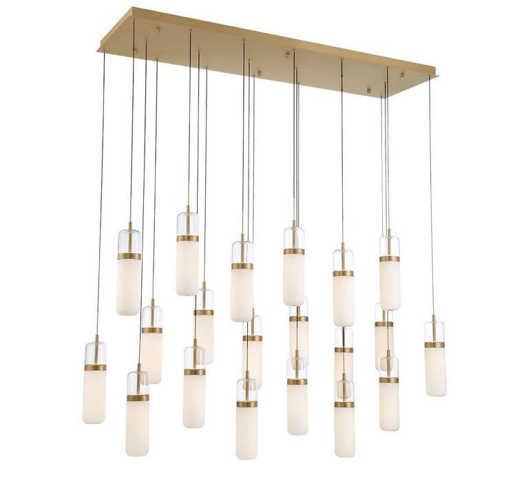 Lib & Co. - 12248-030 - LED Chandelier - Verona - Painted Antique Brass