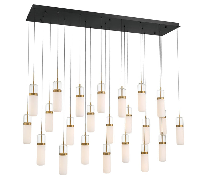 Lib & Co. - 12249-02 - LED Chandelier - Verona - Matte Black