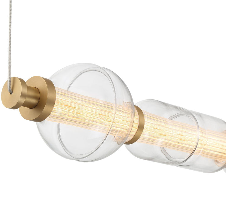 Lib & Co. - 12188-030 - LED Chandelier - Milazzo - Antique Brass