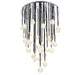 Lib & Co. - 12067-02 - LED Chandelier - Bellissima - Black Sleeves