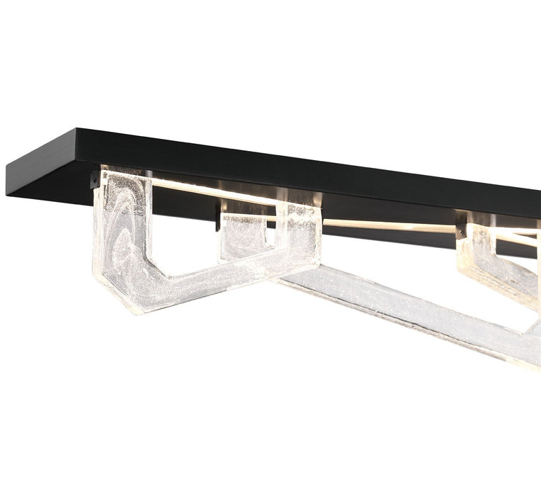 Lib & Co. - 12180-040 - LED Chandelier - Arezzo - Painted Brushed Grey