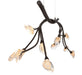 Lib & Co. - 12234-043 - LED Chandelier - Modena - Black With Gold Accent
