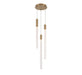 Lib & Co. - 12270-037 - LED Chandelier - Gravina - Brushed Brass