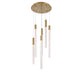Lib & Co. - 12271-037 - LED Chandelier - Gravina - Brushed Brass