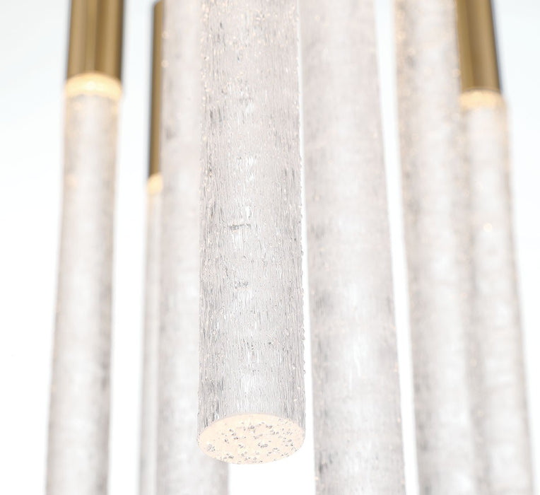 Lib & Co. - 12272-037 - LED Chandelier - Gravina - Brushed Brass