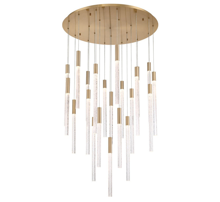 Lib & Co. - 12273-037 - LED Chandelier - Gravina - Brushed Brass