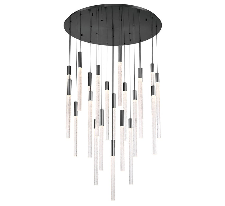 Lib & Co. - 12273-048 - LED Chandelier - Gravina - Brushed Gun Metal
