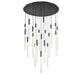 Lib & Co. - 12273-048 - LED Chandelier - Gravina - Brushed Gun Metal