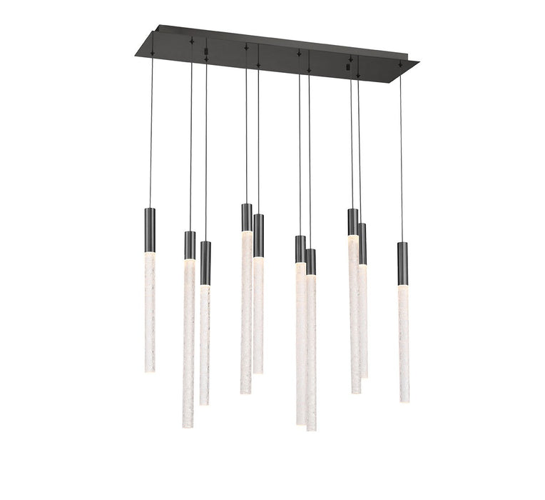 Lib & Co. - 12274-048 - LED Chandelier - Gravina - Brushed Gun Metal