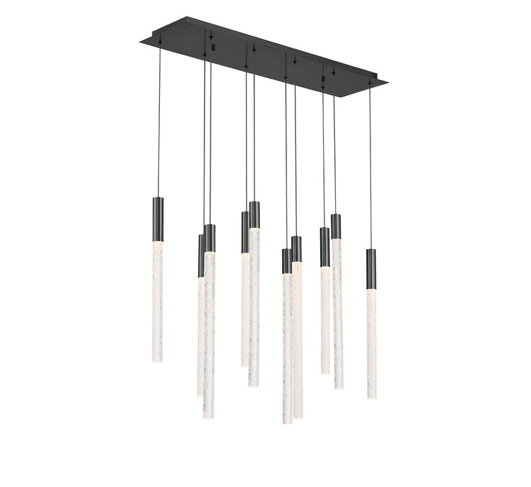 Lib & Co. - 12274-048 - LED Chandelier - Gravina - Brushed Gun Metal