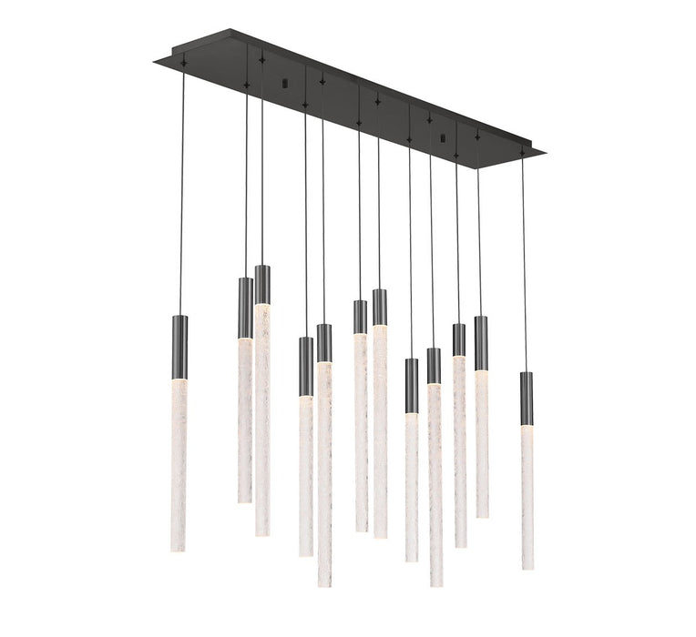 Lib & Co. - 12275-048 - LED Chandelier - Gravina - Brushed Gun Metal