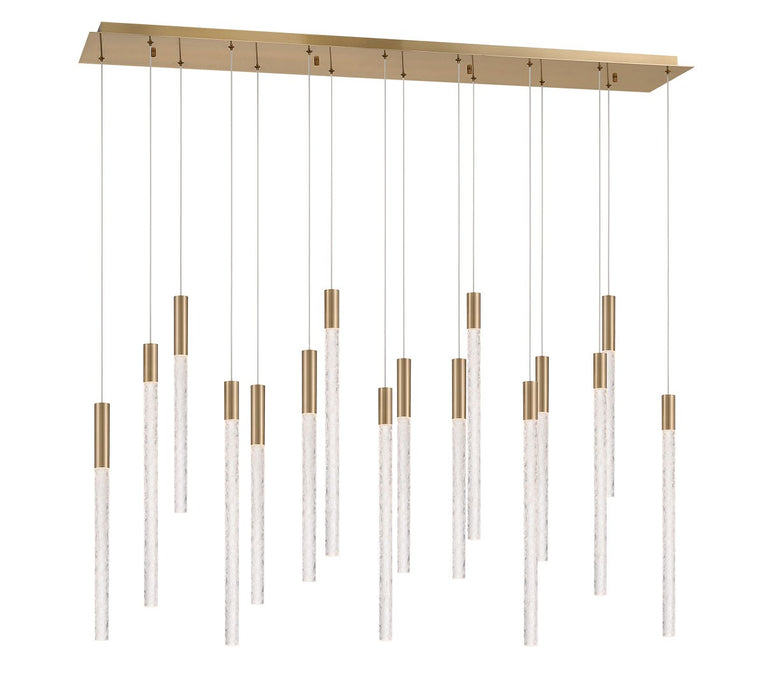 Lib & Co. - 12276-037 - LED Chandelier - Gravina - Brushed Brass