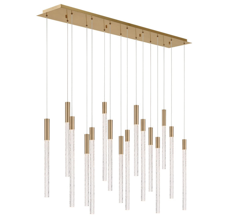 Lib & Co. - 12276-037 - LED Chandelier - Gravina - Brushed Brass