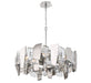 Lib & Co. - 12215-01 - Eight Light Chandelier - Castellana - Chrome